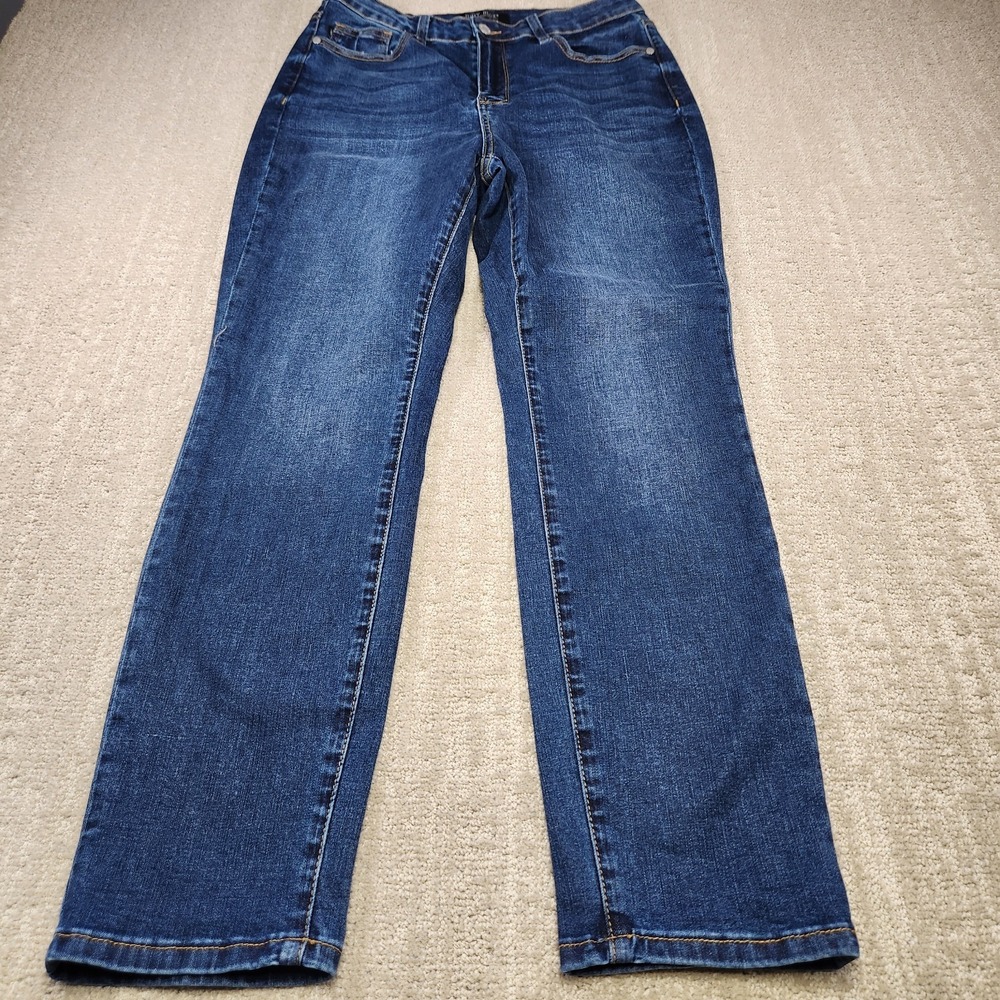 Judy Blue Jeans Women 9 29 Boyfriend Fit Stretch Denim High Rise Comfort